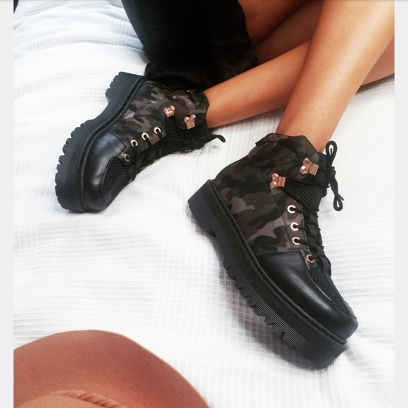 Price firm!//The Aspen// camo combat boot - Picture 6 of 8